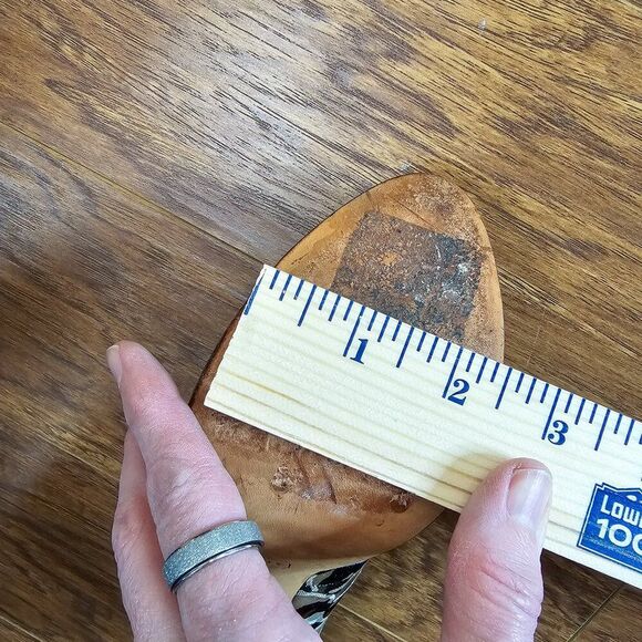 Coach Tristian Leopard Signature Logo Pumps Brown Graphic Size 6B - Picture 13 of 13